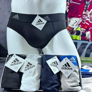 [SIÊU COMBO 10 QUẦN] Quần Lót Nam Adidas | Hàng Cao Cấp Giá Rẻ | Vải Thun Lạnh Mát Mịn Co Giãn 4 Chiều | Quần Xì Nam |
