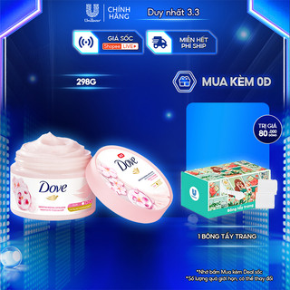  Smoothie Tẩy Tế Bào Chết Body Dove Chăm Da Sáng Mịn 298g