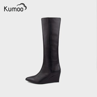 Giày Boot Nữ Kumoo Iris Da Nappa Phong Cách Chic Style Cá Tính Quý Cô Thời Trang BDG-DX-KUMO-001-A