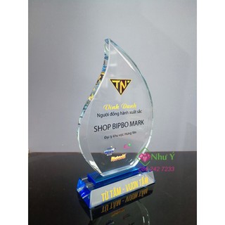 Biểu trưng pha lê lá liễu