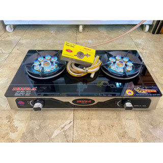BẾP GAS DƯƠNG 9 ĐẦU ĐỐT IKURA (tiết kiệm gas )