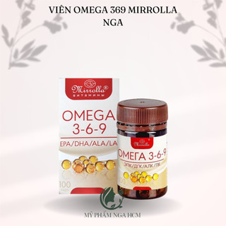 Viên omega 369 mirrolla nga lọ 100 viên - omega 369 nga