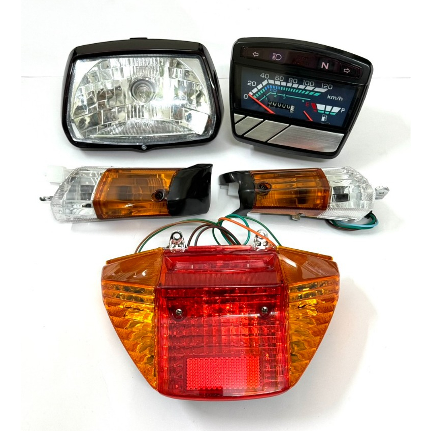 Bộ Xi nhan xe dream, đèn pha zin , đèn hậu trong suốt dream thái , supper dream hma chính hãng