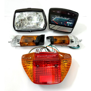 Bộ Xi nhan xe dream, đèn pha zin , đèn hậu trong suốt dream thái , supper dream hma chính hãng