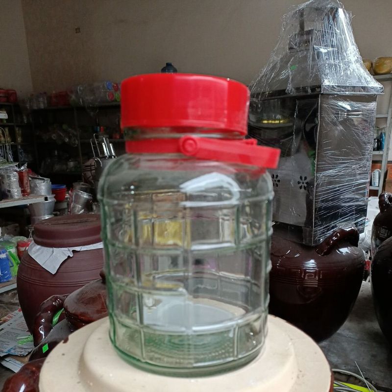 Bình thủy tinh 2 lít