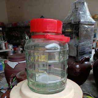 Bình thủy tinh 2 lít