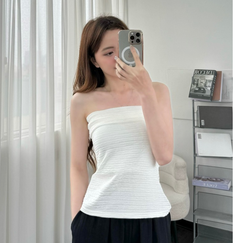 Áo ống kiểu cúp ngực dáng ôm phong cách quyến rũ - 247store.vn - Aoquay022_P0K36