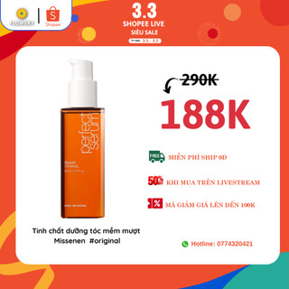 [CHÍNH HÃNG] Serum dưỡng tóc Missen Perfect Serum Golden Morocco Argan Oil 80ml [mẫu mới]