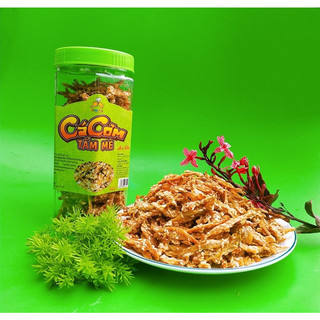 Cá cơm tẩm mè đầm sen - 150g