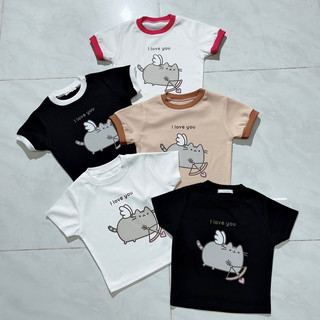 ÁO CROPTOP ÔM TAY NGẮN CHÚ MÈO BẮN CUNG ẢNH THẬT