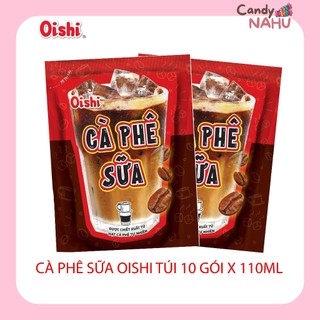 Cà phê sữa Oishi túi 10 gói x 110ml