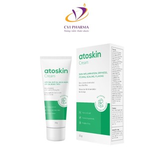 ATOSKIN CREAM [Tuýp 30g ]- Kem dưỡng ẩm atoskin dành cho người viêm da cơ địa [atokin]
