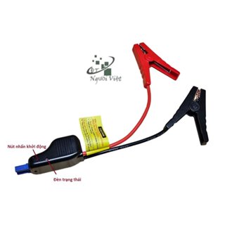 Dây cáp kích nổ kết nối hệ thống kẹp bình ắc quy khẩn cấp thông minh cho ô tô Relay Smart Clamp