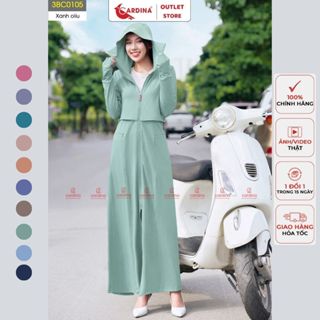 Siêu SALE Áo chống nắng nữ CARDINA 2 lớp CAO CẤP vải thun lạnh Nhật Áo