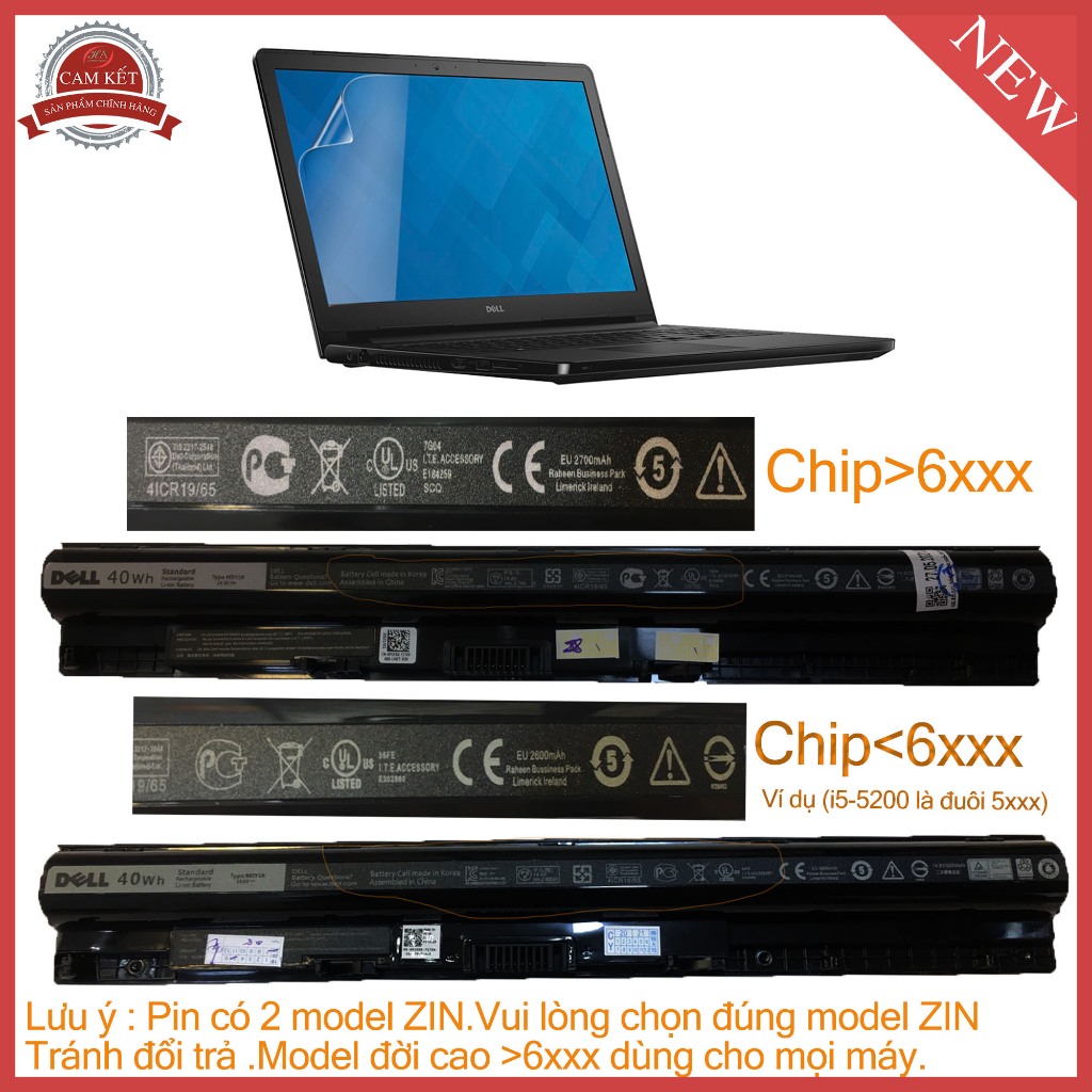 Pin Sạc dell Inspiron 15 5566