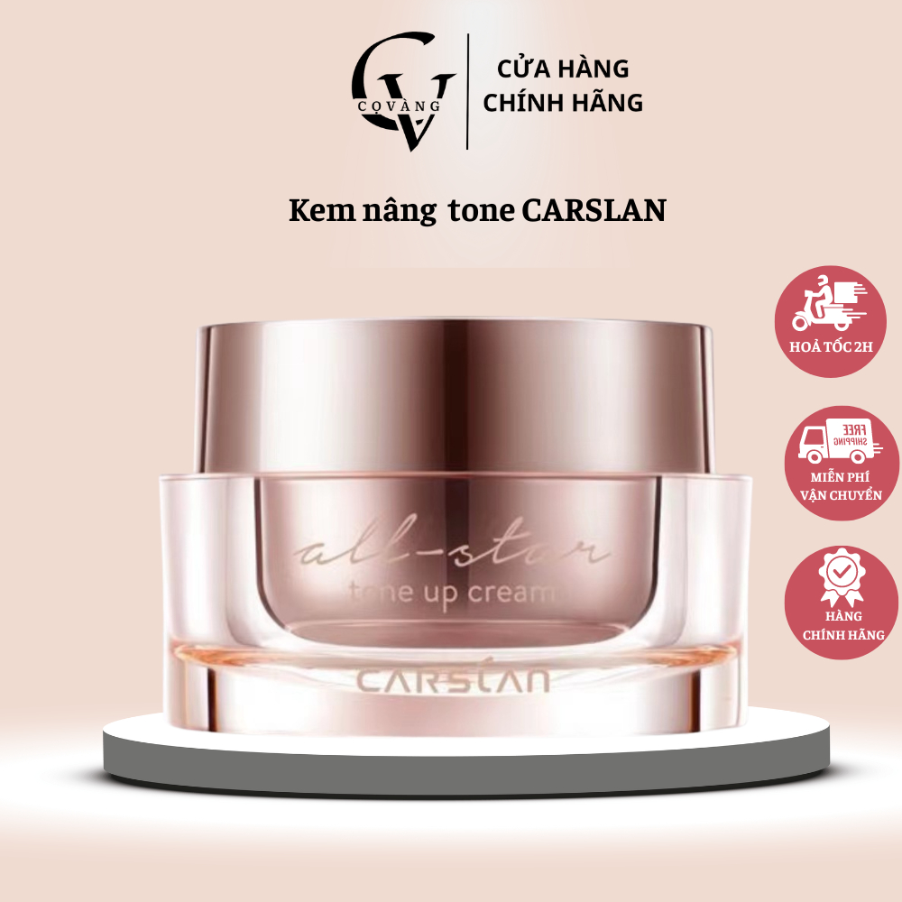 Kem nâng tông CARSLAN kem lười trang điểm kem lót che khuyết điểm hiệu quả makeup nâng tông