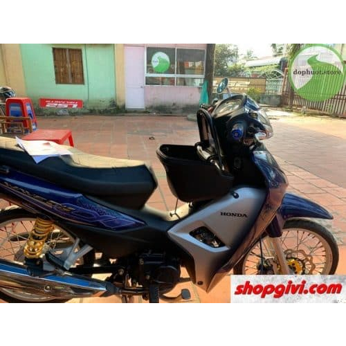 Combo Bộ Thùng Giữa GIVI G12N Và Bộ Pat Xe Wave Alpha 110 - Chính Hãng