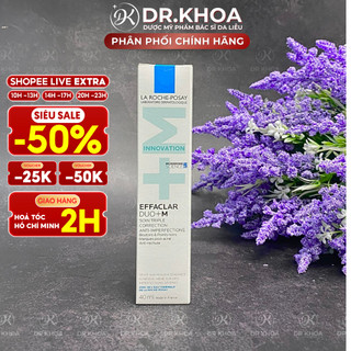 Kem giảm mụn la roche-posay effaclar duo+m 40ml