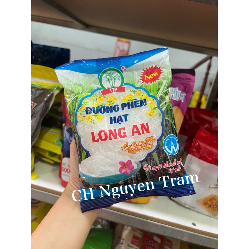 Đường phèn hạt Long An bịch 500g