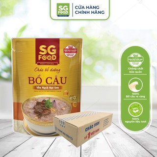 Thùng 30 gói Cháo Bổ Dưỡng SG Food Bồ Câu Yến Mạch Hạt Sen 240g