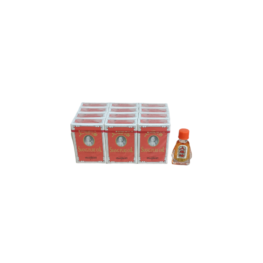 Combo 6 Chai Dầu Gió Ông Già SIANG PURE OILSiang Pure Oil 3cc 3ml Chai