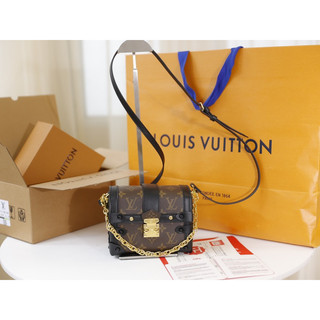 Túi đeo chéo lv trunk size 17cm kèm 2 quai đeo fullbox