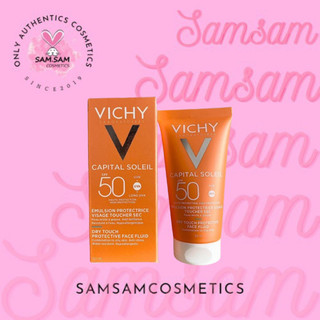 [Mã COSBAUH3 giảm 8% đơn 300K] Kem chống nắng Vichy Ideal Soleil Mattifying Face Fluid Dry Touch SPF 50 UVA +UVB