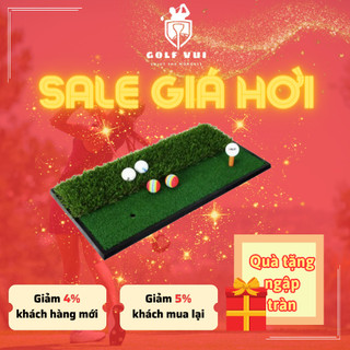 Thảm tập golf model thảm swing 0.9m x 0.6m, 0.6m x 0.3m, tặng 2 bóng 2 tee cao thấp