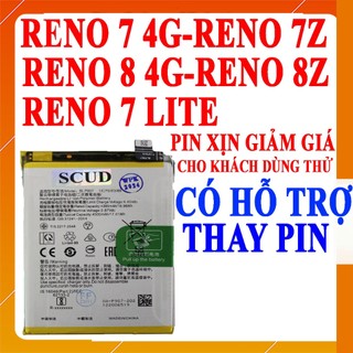 Pin Zin Hãng Scud dành cho Oppo Reno 7/7Z/8/8Z/7 Lite BLP907 - 4500mAh