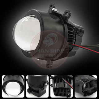[bộ 02 đèn] [bi led] [đèn gầm sương mù h11] [2 chế độ cos pha] [3.0 inch] dành cho ô tô