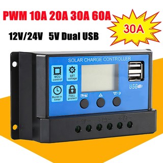 Điều khiển sạc năng lượng mặt trời PWM 30A LOẠI 1