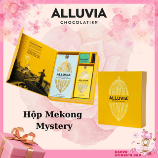 Hộp quà tặng socola nguyên chất Mekong Mystery Alluvia Chocolate| Hộp quà tặng ý nghĩa cho người yêu, người thân