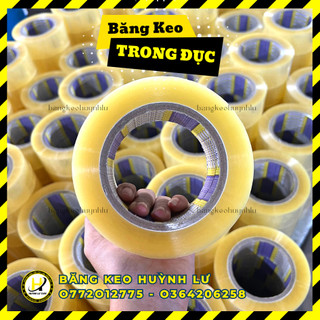 Cuồn băng keo trong - đục 200y