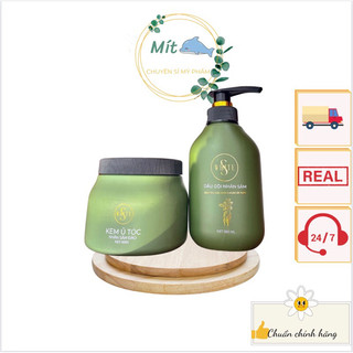 Dầu gội_Ủ tóc Nhân sâm Đào Swhite mẫu mới