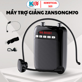 Máy trợ giảng cho giáo viên Zansong M70, Tiện lợi nhỏ gọn pin bền, công suất lớn 15W, Hàng chính hãng