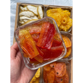 Đu đủ sấy dẻo . Chua thanh ngọt nhẹ . Minh Nhi Healthy