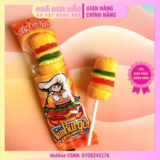 [10gam] Xiên kẹo dẻo burger ĐẦU BẾP