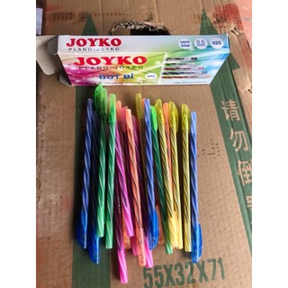 Bút bi nến sắc màu joyko nét bút 0.5mm
