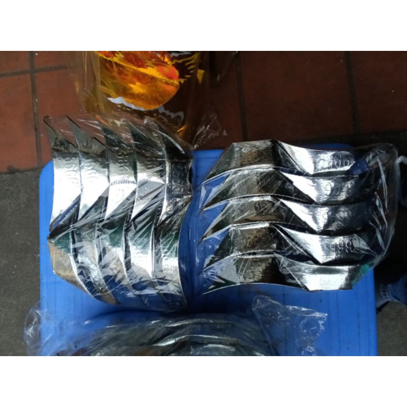 Combo 2-5  Bạc thuyền vàng mã( 1 túi 10 thỏi)