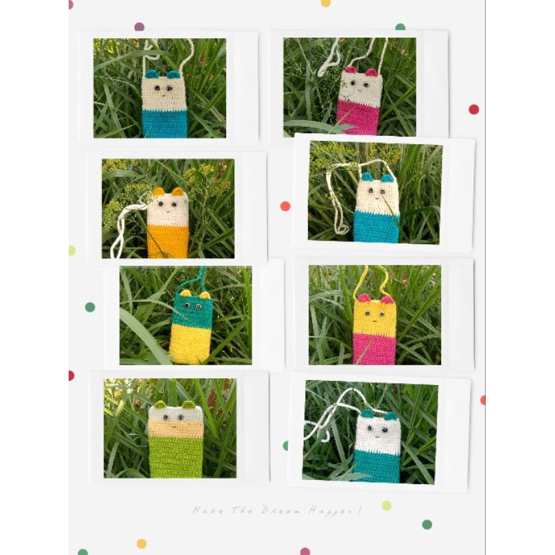 Túi đựng điện thoại hình chú mèo đáng yêu