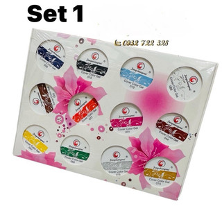 Gel vẽ 12 màu loại đặc
