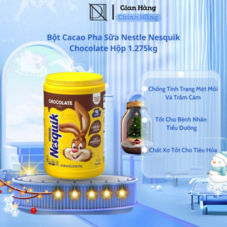 Bột Cacao Pha Sữa Nestle Nesquik Chocolate Hộp 1.275kg