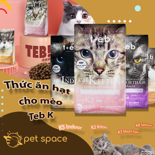Thức ăn cho mèo hạt Teb A K-Series cao cấp