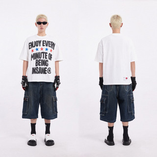 INSANE Áo Thun Cotton Unisex | BEING INSANE TEE