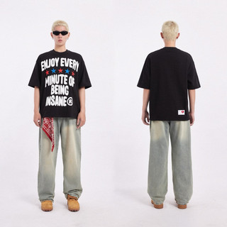 INSANE Áo Thun Cotton Unisex | BEING INSANE TEE