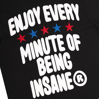 INSANE Áo Thun Cotton Unisex | BEING INSANE TEE