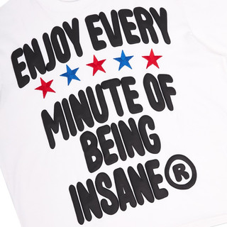 INSANE Áo Thun Cotton Unisex | BEING INSANE TEE