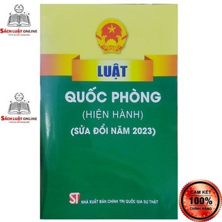 Sách - Luật quốc phòng