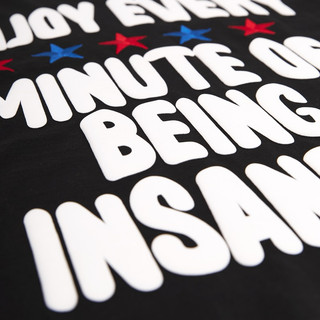 INSANE Áo Thun Cotton Unisex | BEING INSANE TEE