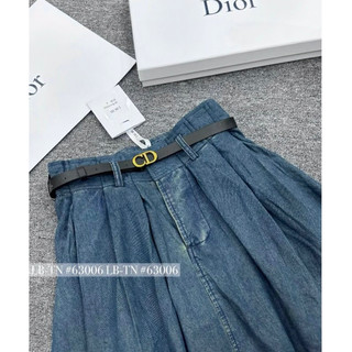 Chân váy Jean xếp ly dáng dài